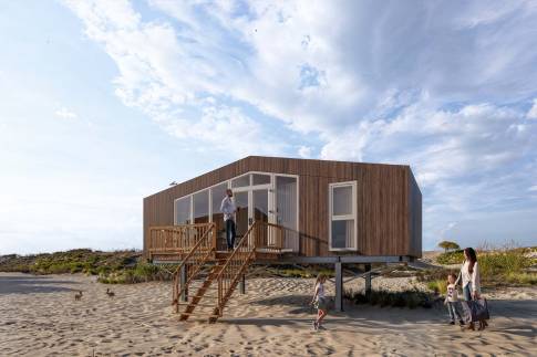 The Buiten of Type Panorama Comfort in Landal Zeezigt