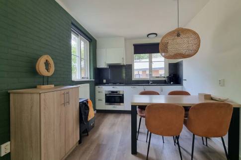 The Keuken of Type Bungalow 4C - nr. 86 in Landal De Peel