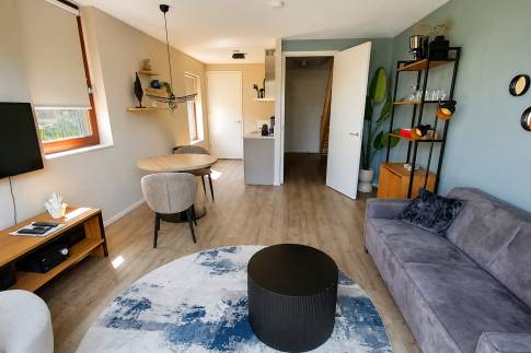 The Woonkamer of nr. 007 -  type 2C Kopwoning in Landal De Reeuwijkse Plassen