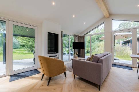 The Woonkamer of Type Greenhouse - 4C3 in Landal Landgoed Bourtange
