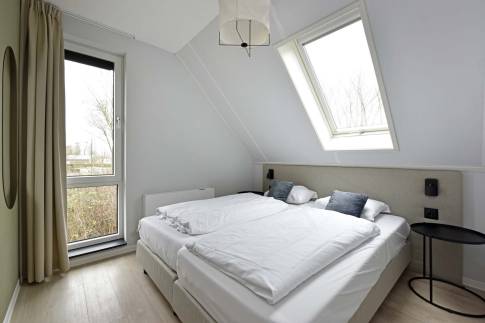 The Slaapkamer 6 of Type Vloedschuur - nr. 60 in Dormio Resort Nieuwvliet-Bad
