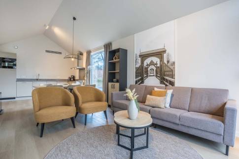 The Woonkamer of Type Graaf - 6C in Landal Landgoed Bourtange