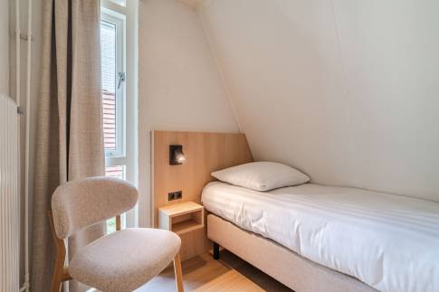 The Slaapkamer 1 of nr. - type 5-persoons Bungalow in Landal Bungalowpark Hoenderloo
