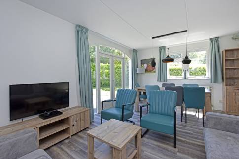 The Woonkamer of nr. 073 - type Luxe Villa 6B in Resort Arcen
