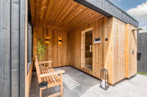 The Sauna of Type Keizerin - 4ELW in Landal Landgoed Bourtange