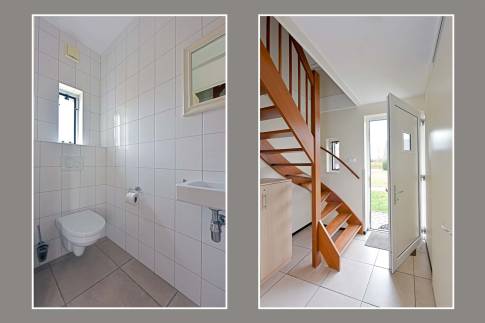 The Toilet of nr. 137 - type 6EL in Dormio Strand Resort Nieuwvliet-Bad