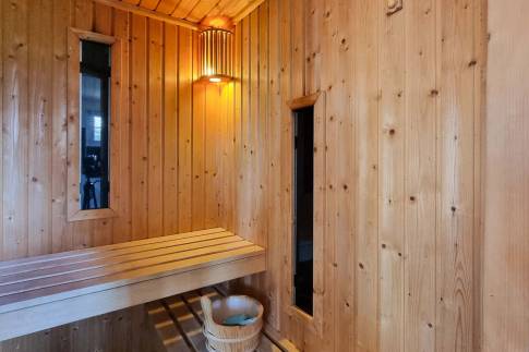 The Sauna of Type Buitenverblijf Wellness 4 - nr. 307 in Resort Arcen