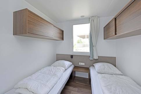 The Slaapkamer 2 of Type Berghem Chalet - nr. 6 in EuroParcs Gulperberg