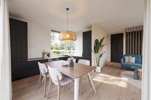 The Keuken of Type Villa Bergheide - 4C in Landal Resort Bergervenne