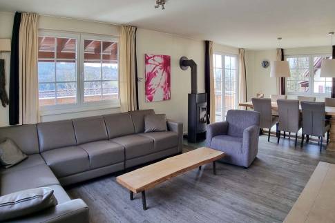 The Woonkamer of Type Linda 6 Luxe - nr. 147 in Eifelpark Kronenburger See