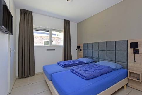 The Slaapkamer 1 of Type Luxe Villa 4 - nr. 275 in Resort Arcen