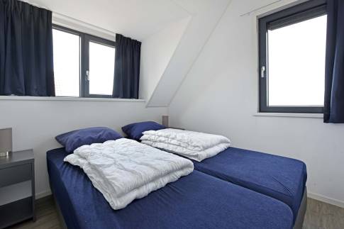 The Slaapkamer 4 of Type Tjalk 8P met boothuis - nr. 60 in Waterstaete Ossenzijl