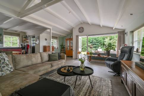 The Woonkamer of nr. 065 - type Vennepluus in Vakantiepark Westerbergen