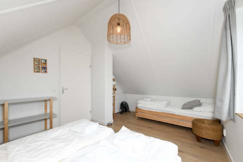 The Slaapkamer 2 of Type Bungalow - nr. 60 in Recreatiepark De Wielen
