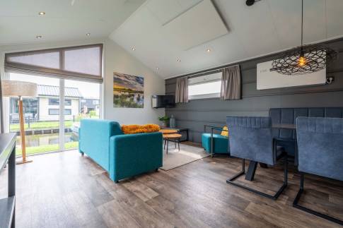 The Woonkamer of Type Meerkoet - nr. 79 in Vakantiepark Giethoorn