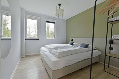 The Slaapkamer 3 of Type Vloedschuur - nr. 60 in Dormio Resort Nieuwvliet-Bad