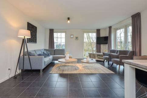 The Woonkamer of Type Waterland 6-8 - nr. 319 in Resort De Rijp