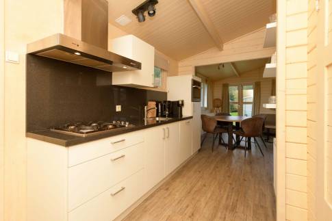 The Keuken of Type Buitenverblijf Wellness 4 - nr. 313 in Resort Arcen