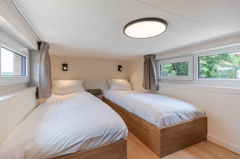 The Slaapkamer 3 of Type Bellevue Loft Outdoor - 4-6BE2 in Landal Namur Nature