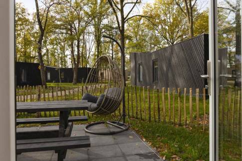 The Terras of Type Forest Cabin Kids 6 - nr. 118 in Vakantiepark Schaijk