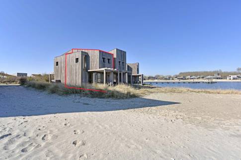 The Buiten of Type Studio Hotel Waterfront 2p - nr. 2c in Beach Resort Punt West