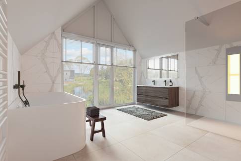 The Badkamer of Type 4P Luxe - 4L in Landal De Wielsche Dreef