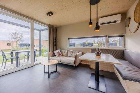 The Woonkamer of Type 2BE - Golfbreker nr. 15 in Landal Noordzee Résidence De Banjaard
