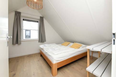 The Slaapkamer 2 of Type Bungalow - nr. 60 in Recreatiepark De Wielen