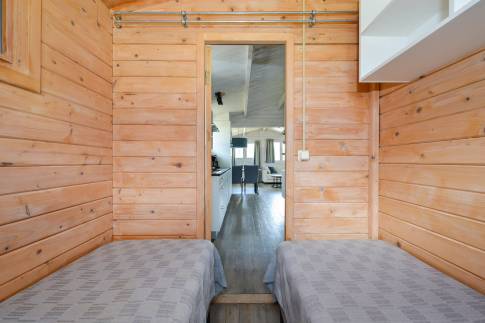 The Slaapkamer 3 of Type Buitenverblijf Comfort 6 - nr. 301 in Resort Arcen