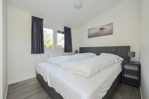 The Slaapkamer 1 of Type Rialto - nr. 204 in TopParken Recreatiepark Beekbergen