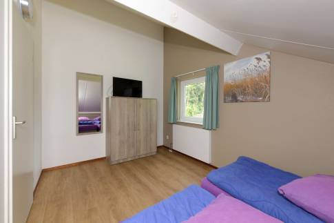 The Slaapkamer 6 of Type Comfort Villa 12 - nr. 185-186 in Resort Arcen