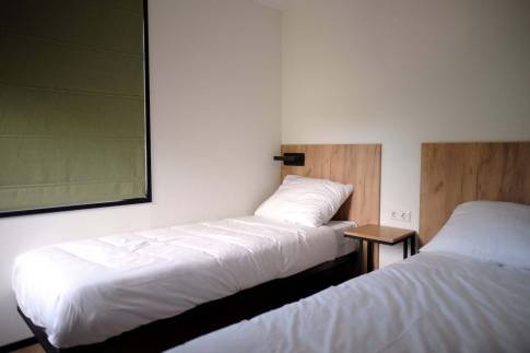 The Slaapkamer of nr. 013 - type Treehouse 6 in Landal Gulpen