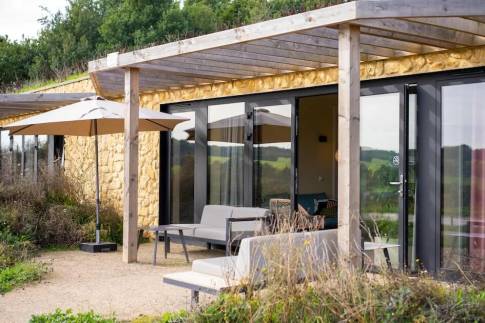 The Buiten of Type Hillside Royal 4 - nr. 181 in Landal Gulpen