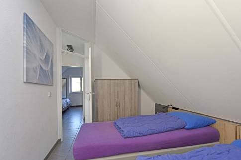 The Slaapkamer 2 of Type Wellness Villa 4 - nr. 79 in Resort Arcen