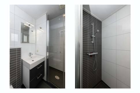 The Badkamer of Type Velthorst 6 - nr. 234 in EuroParcs Zuiderzee