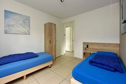 The Slaapkamer 2 of Type Luxe Villa 4 - nr. 274 in Resort Arcen