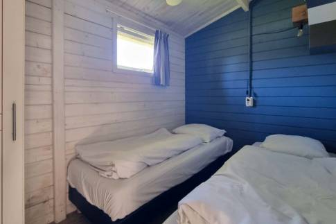 The Slaapkamer 1 of Type Buitenverblijf Wellness 4 - nr. 307 in Resort Arcen