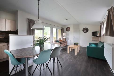 The Woonkamer of Type Fuut - nr. 7 in Vakantiepark Giethoorn