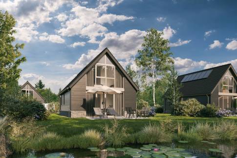 The Buiten of Type 4P Luxe - 4L in Landal De Wielsche Dreef
