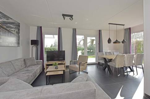 The Woonkamer of Type Luxe Villa 4B - nr. 93 in Resort Arcen