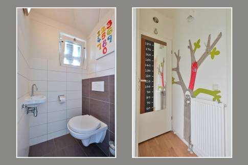 The Toilet of nr. 040 - type 4CK in Landal Stroombroek
