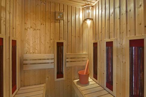 The Sauna of Type Buitenverblijf Wellness 4 - nr. 331 in Resort Arcen