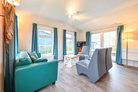 The Woonkamer of Type Stern - nr. 18 in Vakantiepark Giethoorn