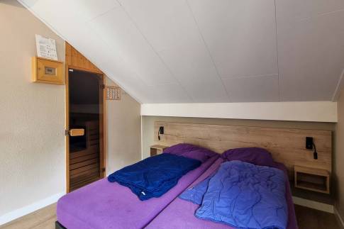 The Slaapkamer 2 of Type Comfort Villa 6 - nr. 49 in Resort Arcen