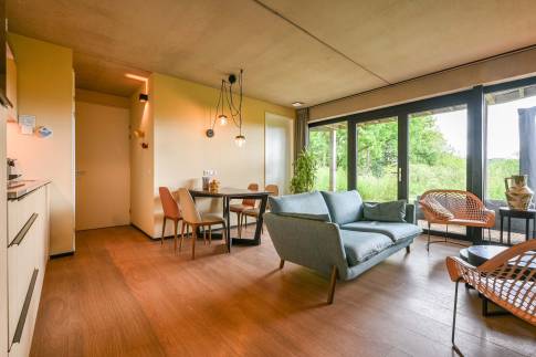 The Woonkamer of Type Hillside Comfort 4 - nr. 143 in Landal Gulpen