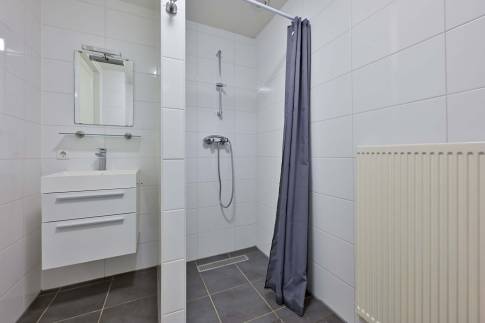 The Badkamer of Type Waterland 8 - nr. 119 in Vakantiepark De Beemster