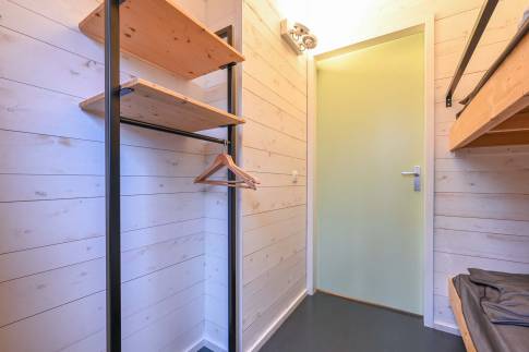 The Slaapkamer 3 of Type Lodge 6 - nr. 22 in Roompot Vakantiepark Schaijk