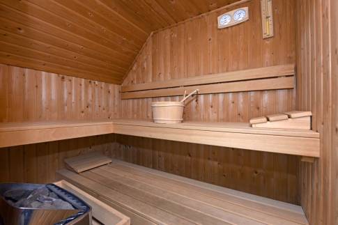 The Sauna of nr. 137 - type 6EL in Dormio Strand Resort Nieuwvliet-Bad