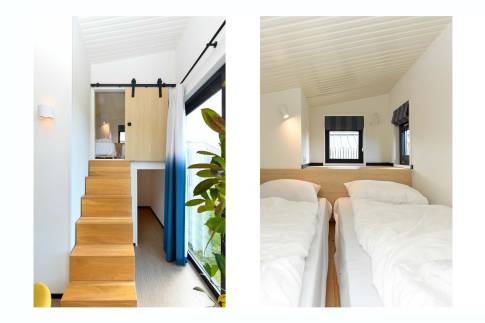 The Slaapkamer 3 of Type Farmland Family 6 - nr. 99 in Roompot Callantsoog