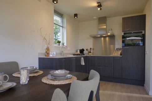 The Keuken of Type 6P Luxe - 6L in Landal De Wielsche Dreef